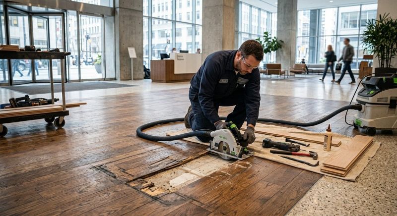 Our team working on Flooring Service projects in Wylie, TX