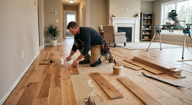 Engineered Wood Installation in Wylie, TX