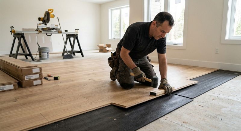 Engineered Wood Installation in Wylie, TX
