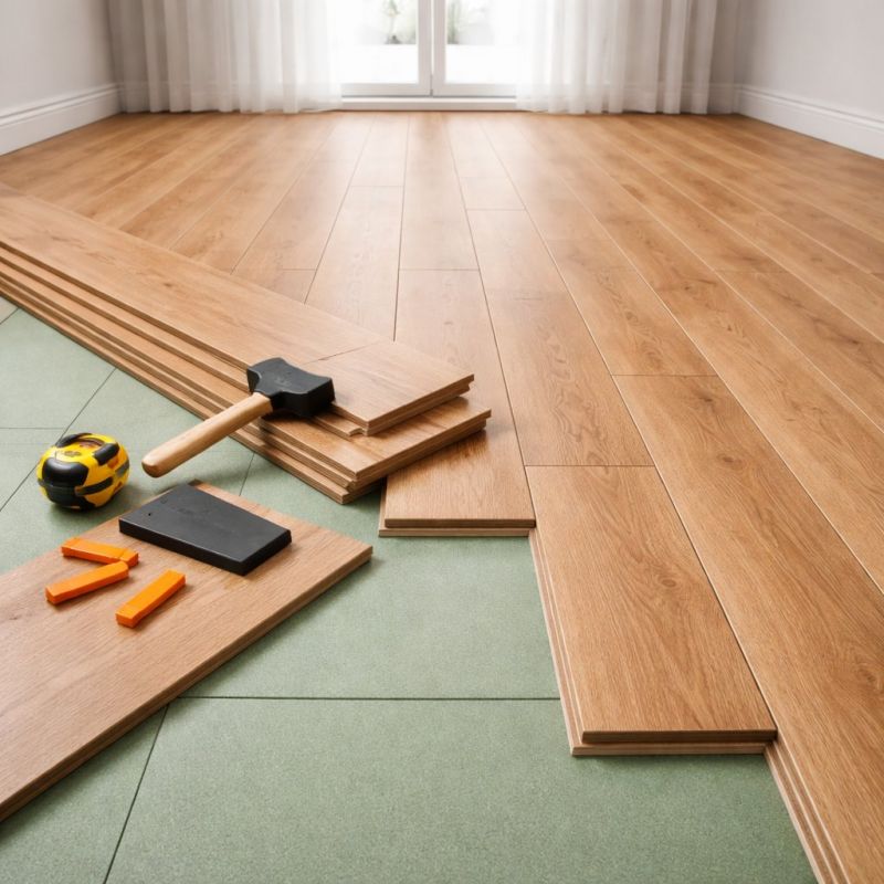 Laminate Floor Installation in Farmersville, TX
