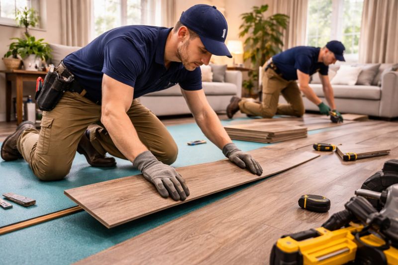 Laminate Floor Replacement in Blue Ridge, TX