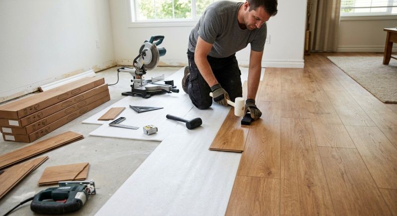 Laminate Floor Replacement in Blue Ridge, TX