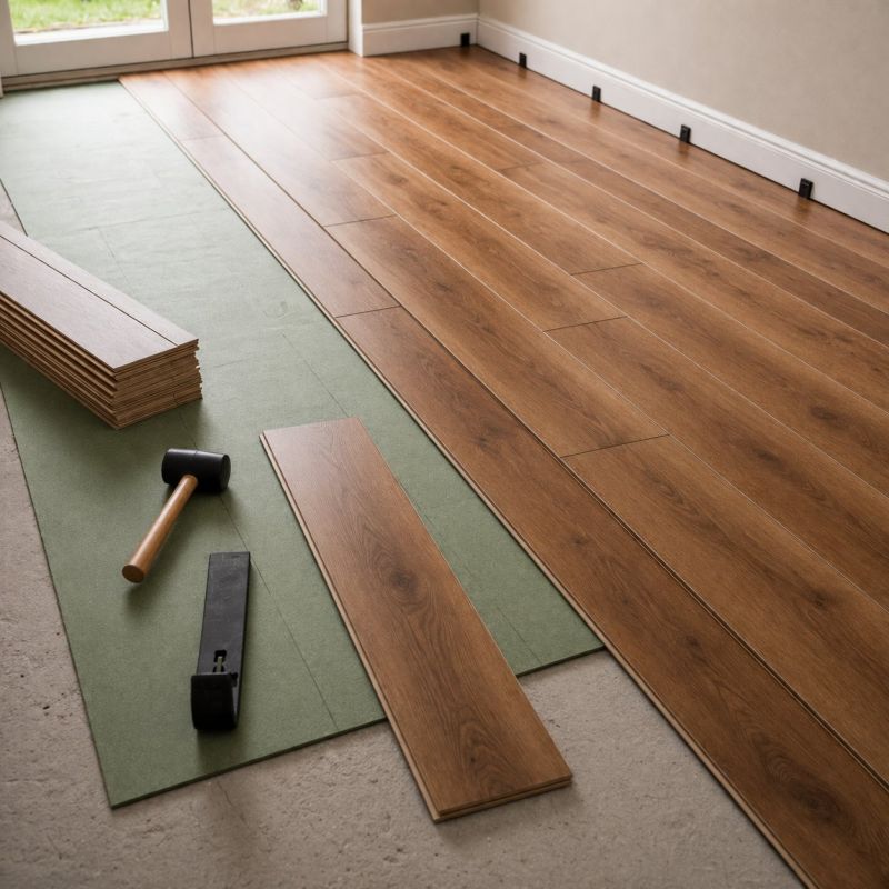 Laminate Floor Replacement in Kaufman County, TX