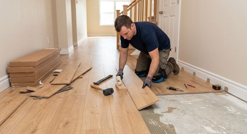 Laminate Floor Replacement in Richardson, TX
