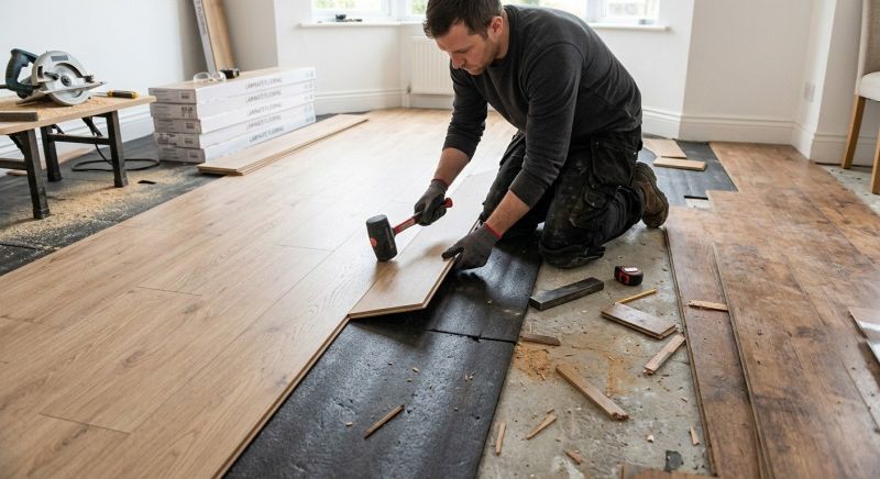 Laminate Flooring Replacement in Wylie, TX