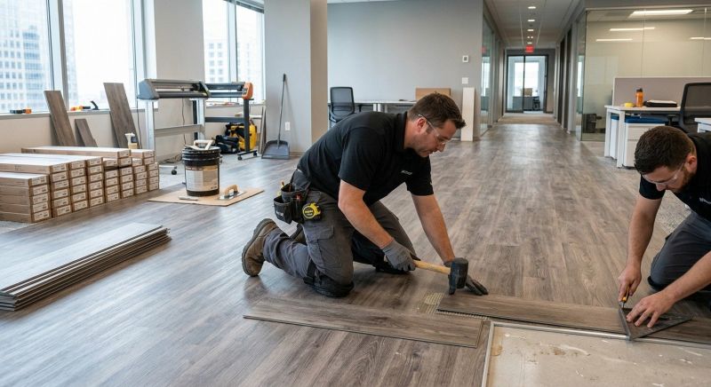 Linoleum Floor Installation in Dallas, TX