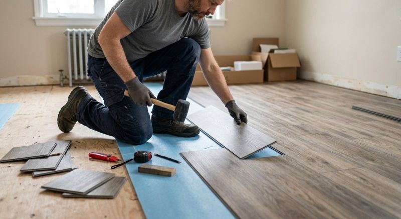 Linoleum Floor Installation in Melissa, TX