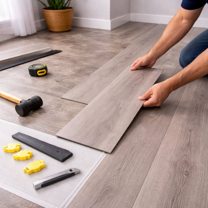 Luxury Vinyl Tile Installation in Melissa, TX