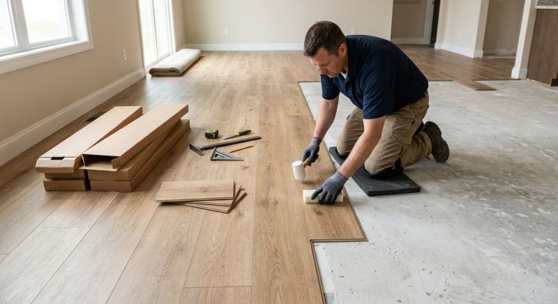 Lvt Flooring Installation in Collin County, TX