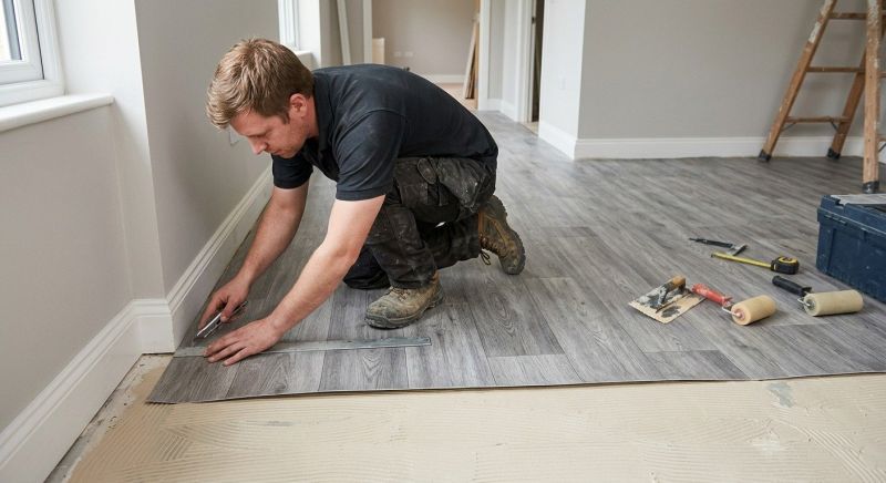 Sheet Flooring Installation in Allen, TX