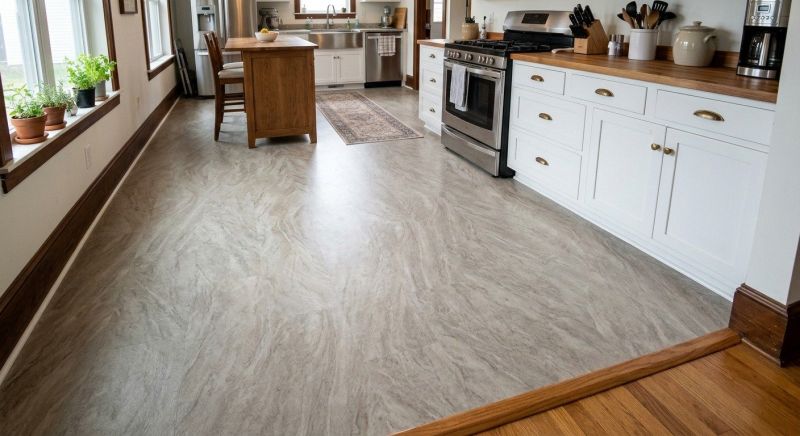 Sheet Linoleum Installation in Wylie, TX