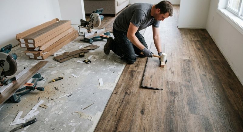 Vinyl Floor Replacement in Wylie, TX