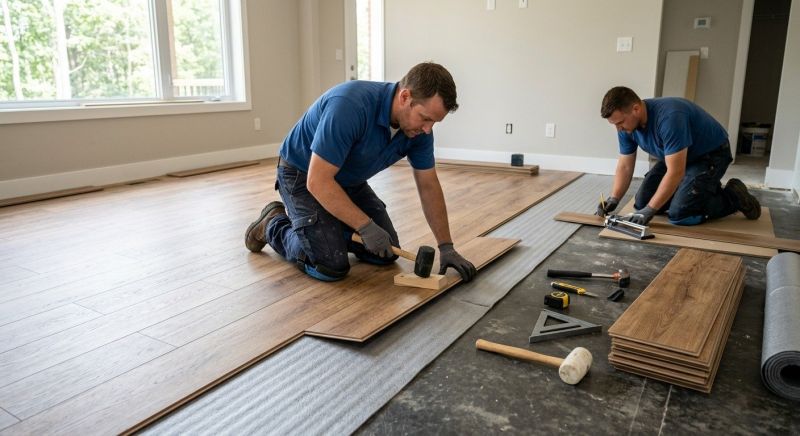 Vinyl Flooring Installation in Rockwall, TX