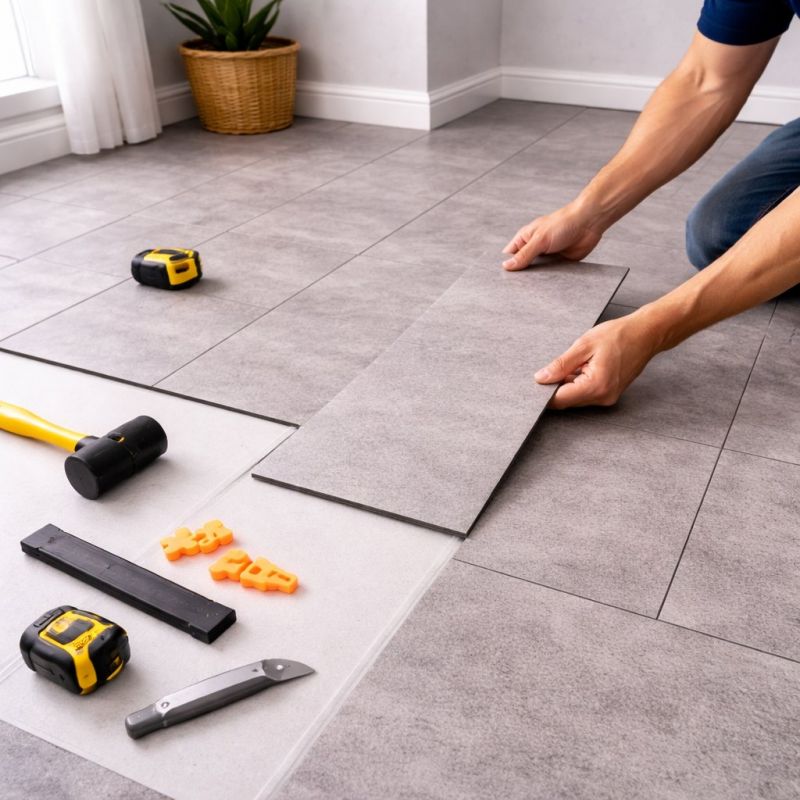 Vinyl Tile Replacement in Wylie, TX